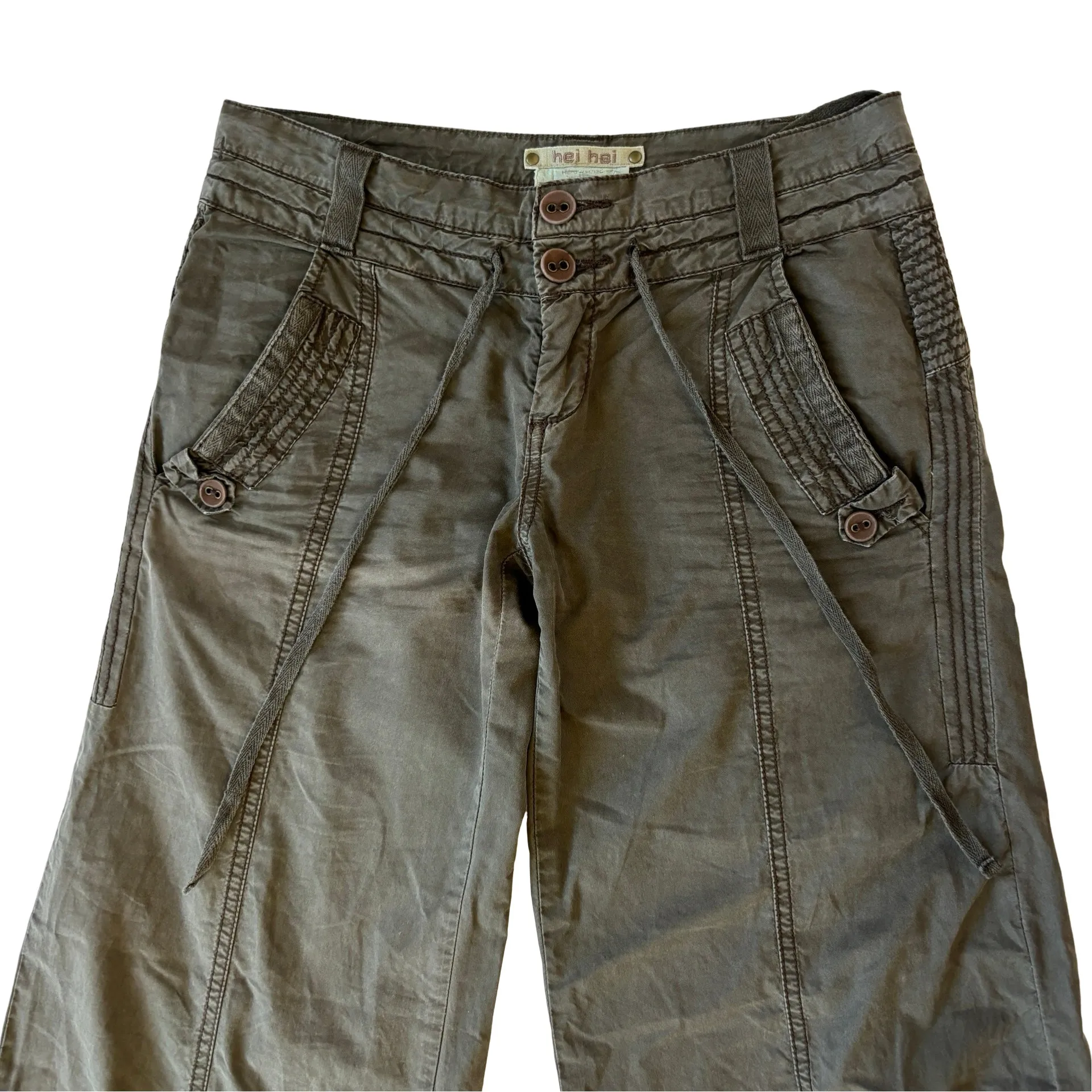 2000s Wide Leg Cargos (XS)