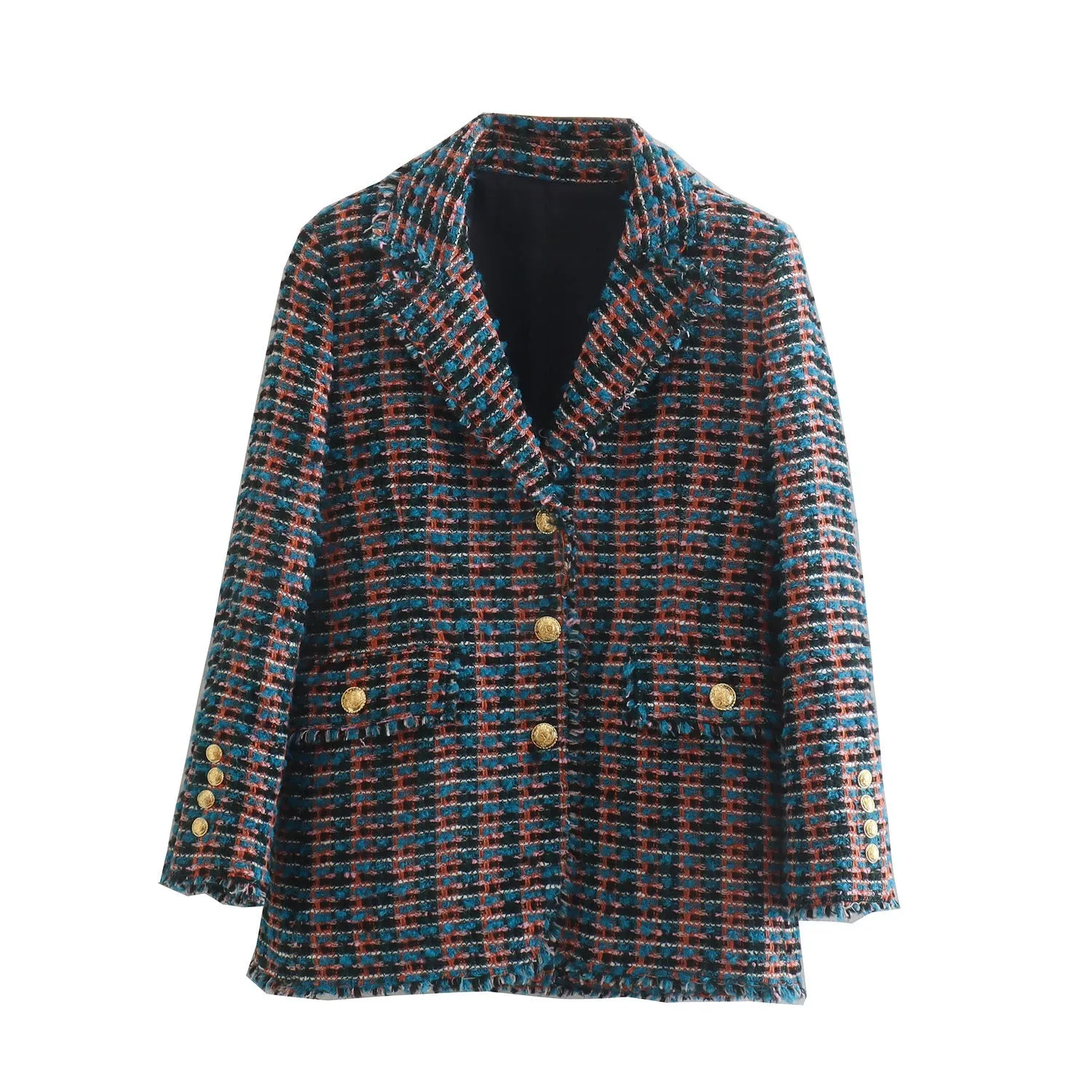 2022 Autumn New Design Slim Single Breasted Midi Blazer