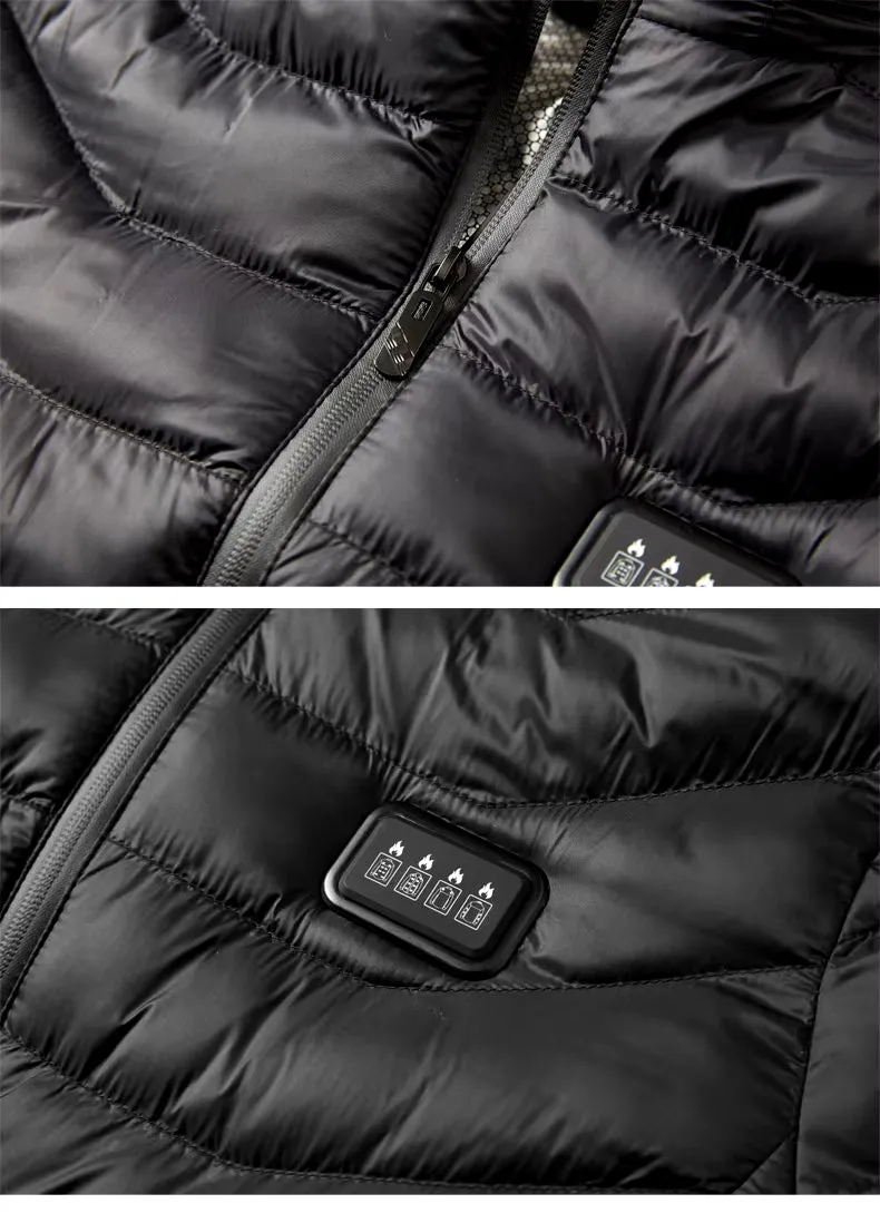 23 Area Adjustable Hooded Heated Jacket