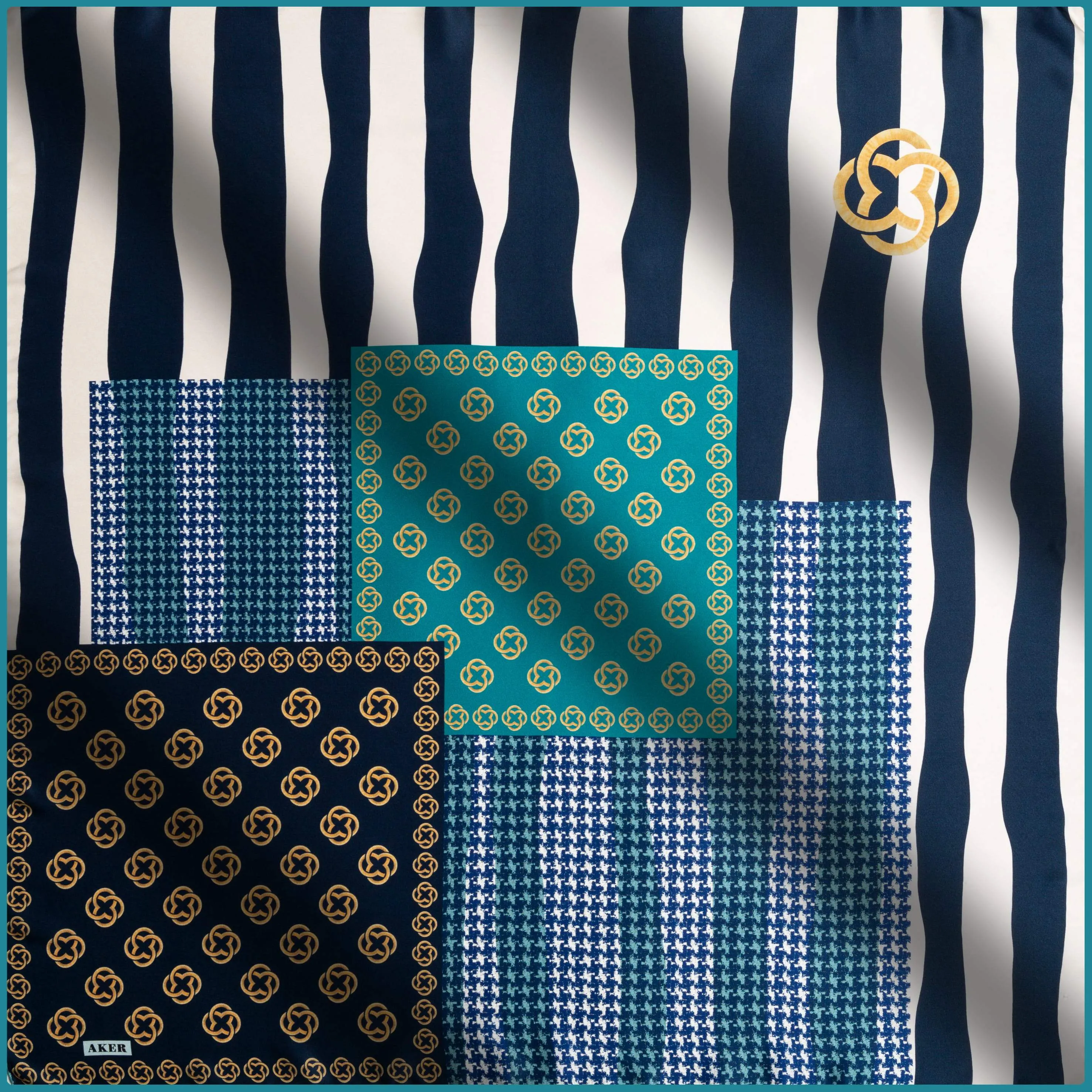 Aker Alyne Turkish Silk Scarf No. 52