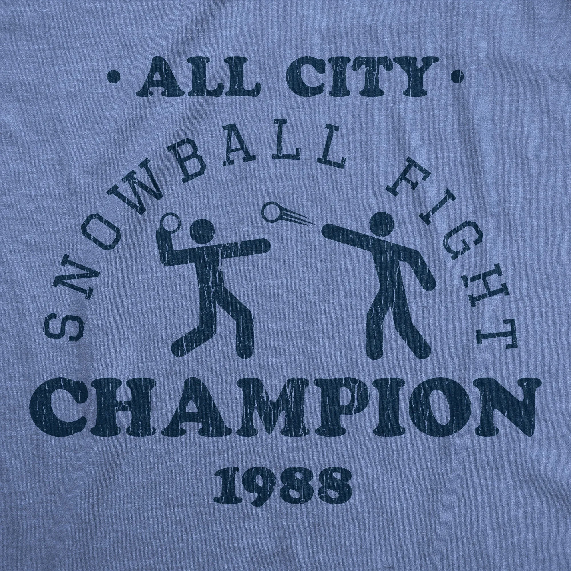 All City Snowball Fight Champion 1988 Women's T Shirt