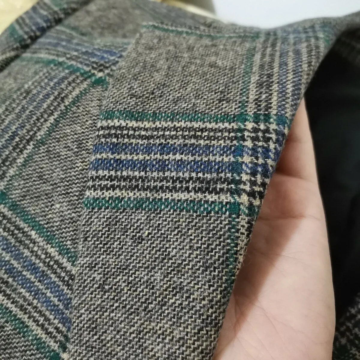 Americana Hombre Wool Blend Suit Mens Business Versatile Luxury Casual Chaqueta Hombre Formal Coat Fashion Tweed  Blazers Men
