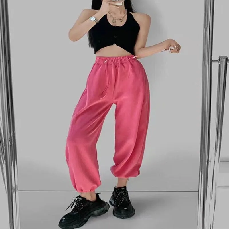 Baggy Wide Leg Oversize Women's Sweatpants
