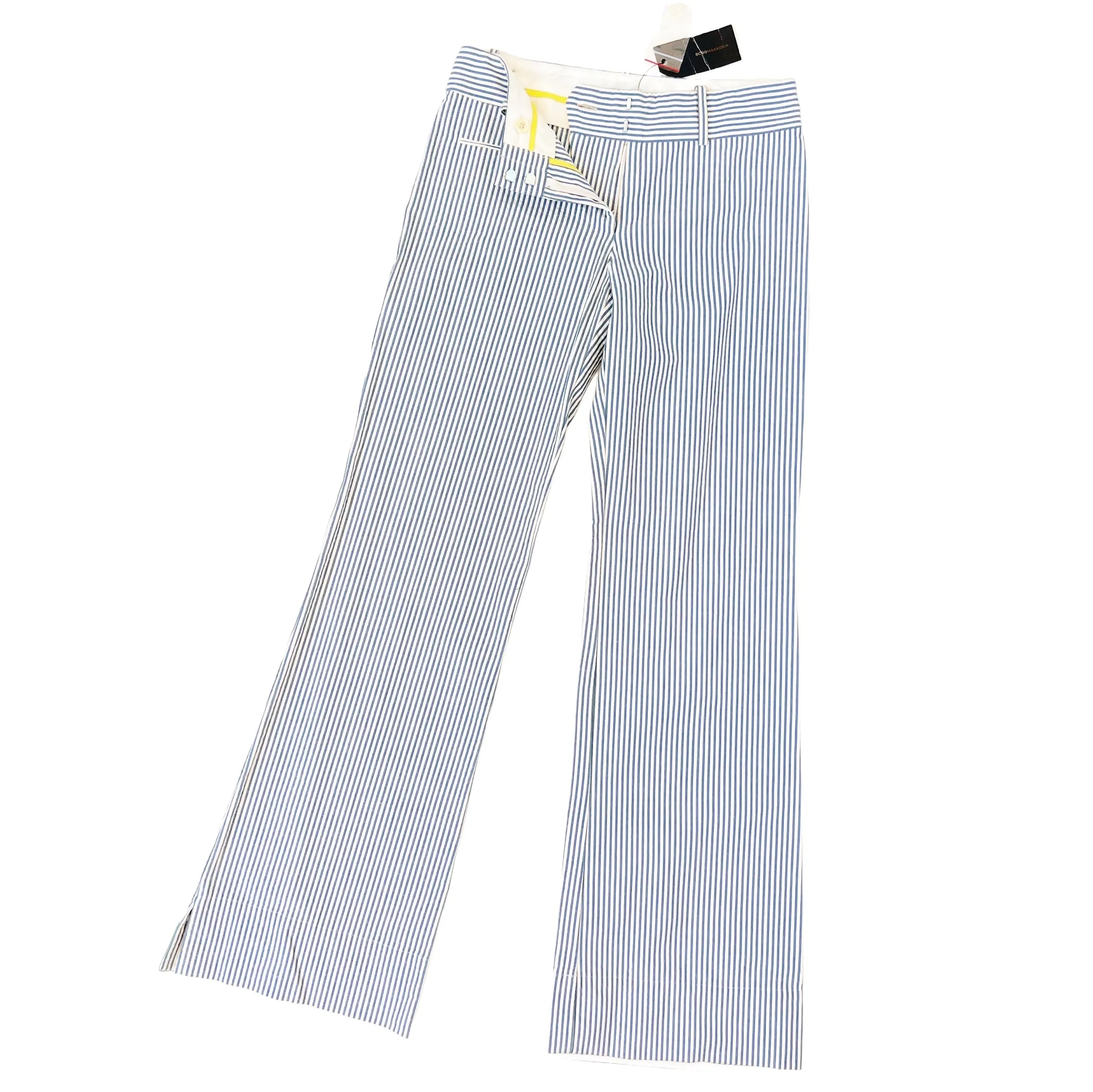 BCBG Wide Leg Pinstriped Pants (XS/S)