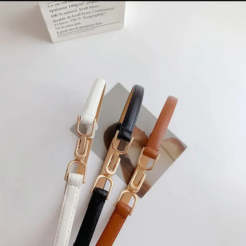 BerriesJam - 2024 Trendy Thin Buckle Belt