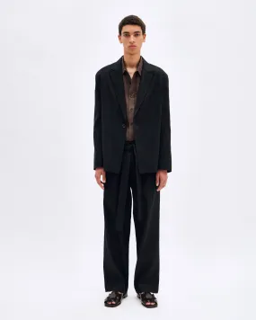 Black Single Breasted Jacket