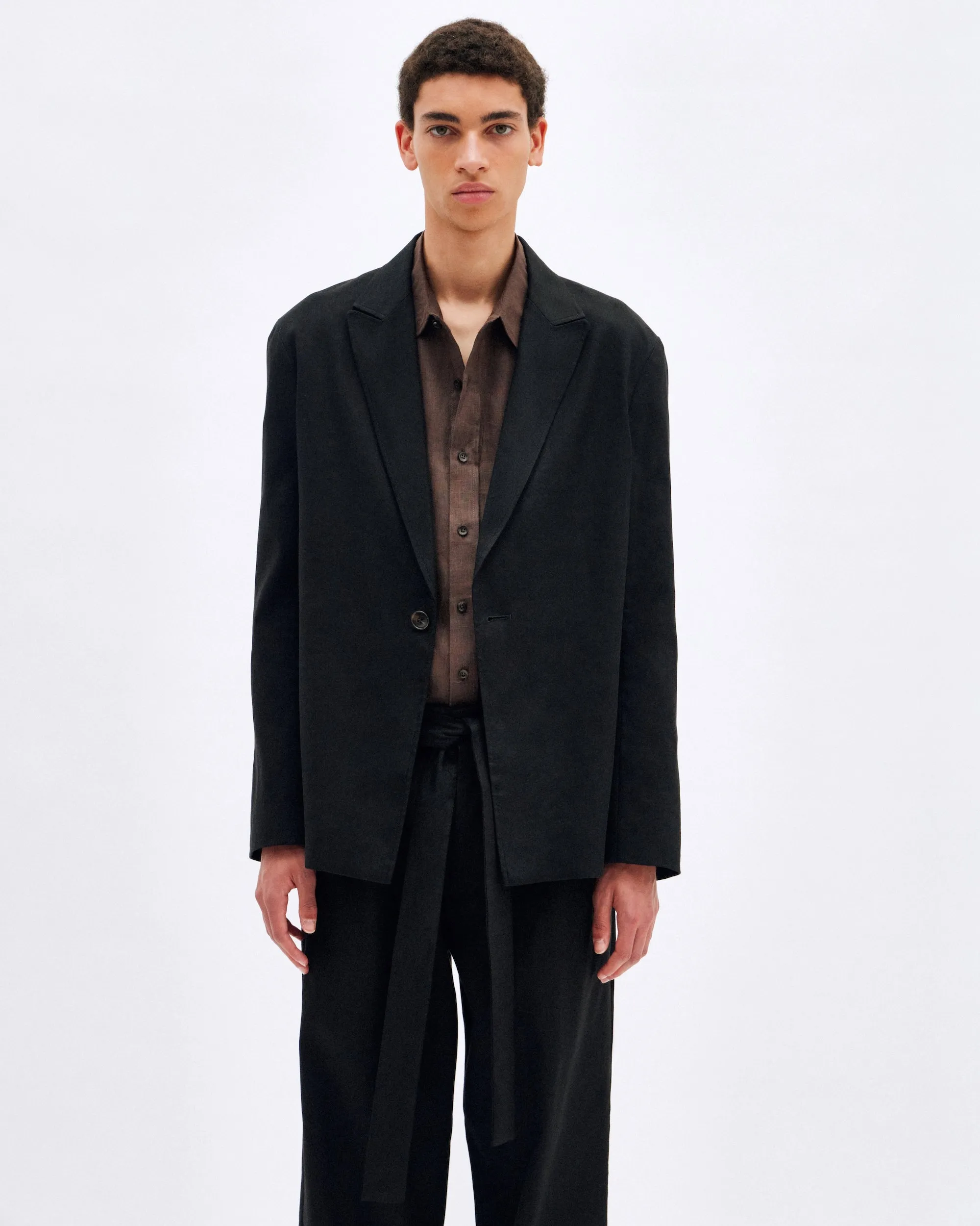 Black Single Breasted Jacket