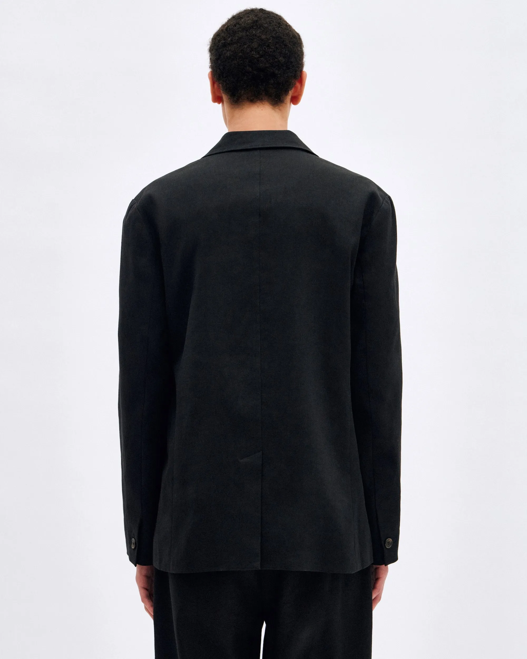 Black Single Breasted Jacket