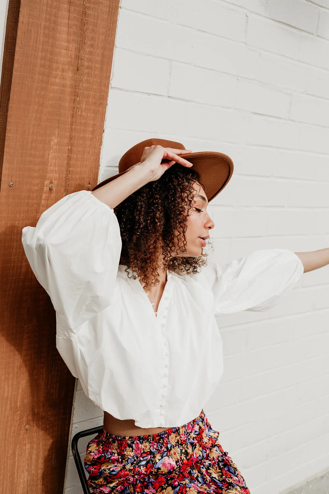 Boho Chic Ribbon Fedora Hat