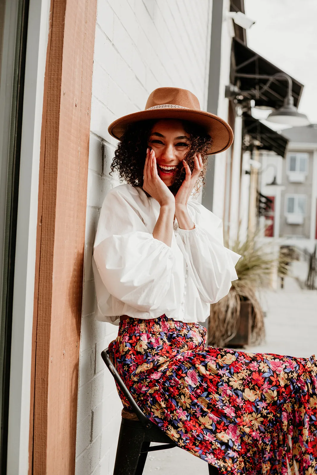 Boho Chic Ribbon Fedora Hat