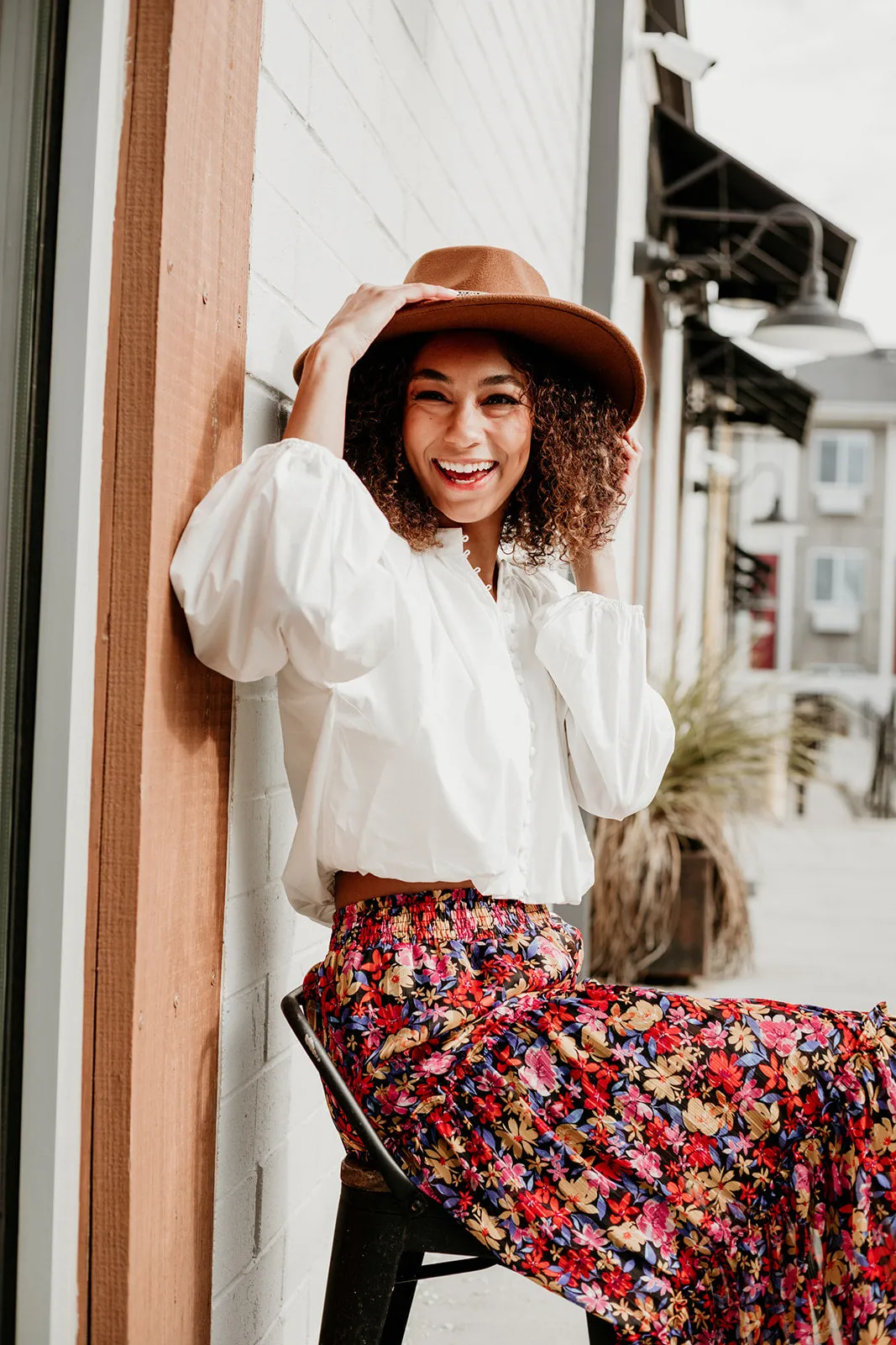 Boho Chic Ribbon Fedora Hat