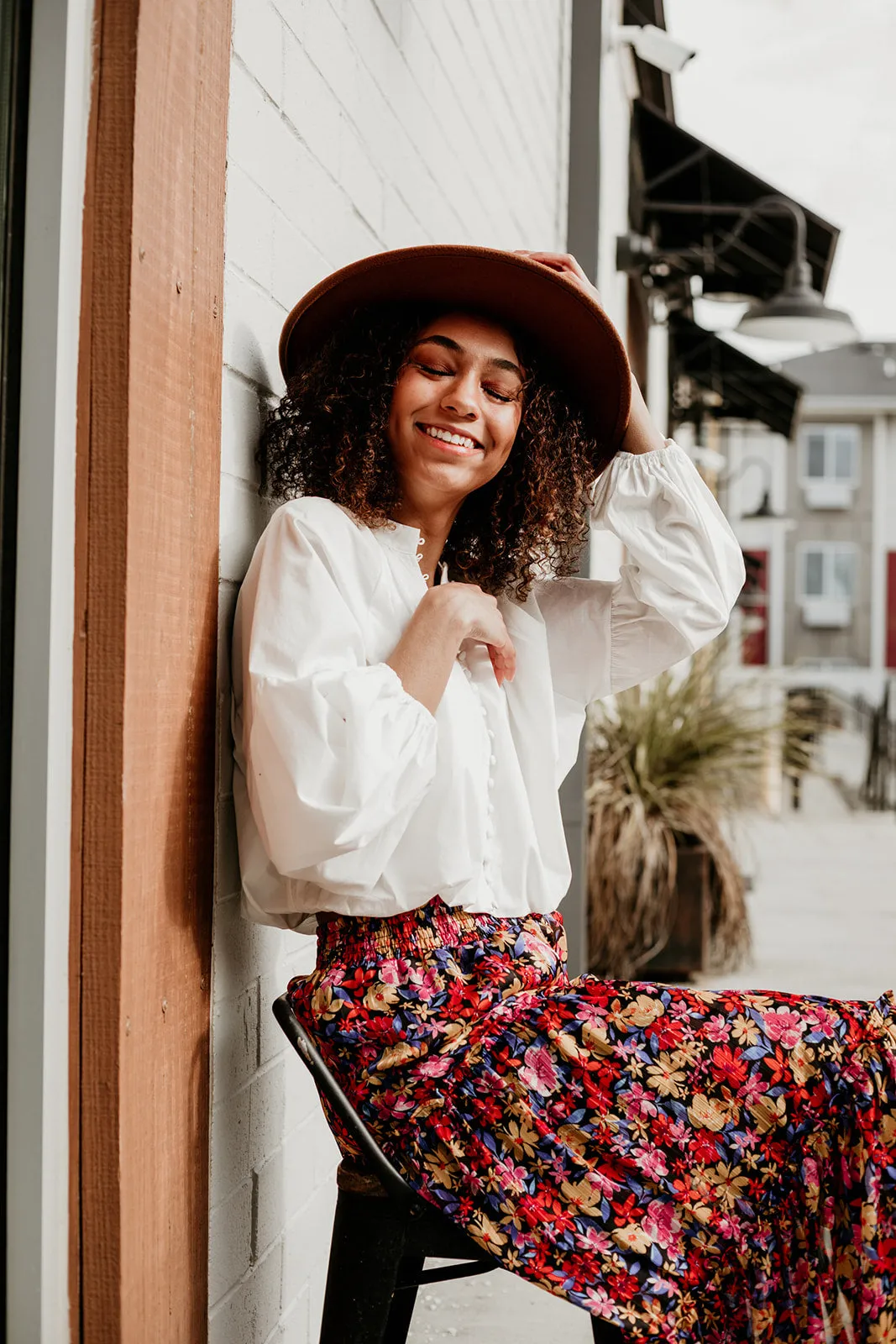 Boho Chic Ribbon Fedora Hat