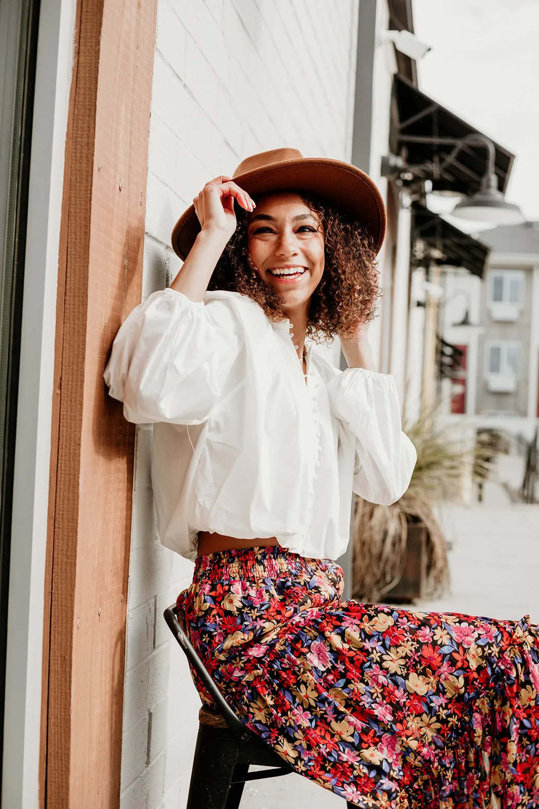 Boho Chic Ribbon Fedora Hat