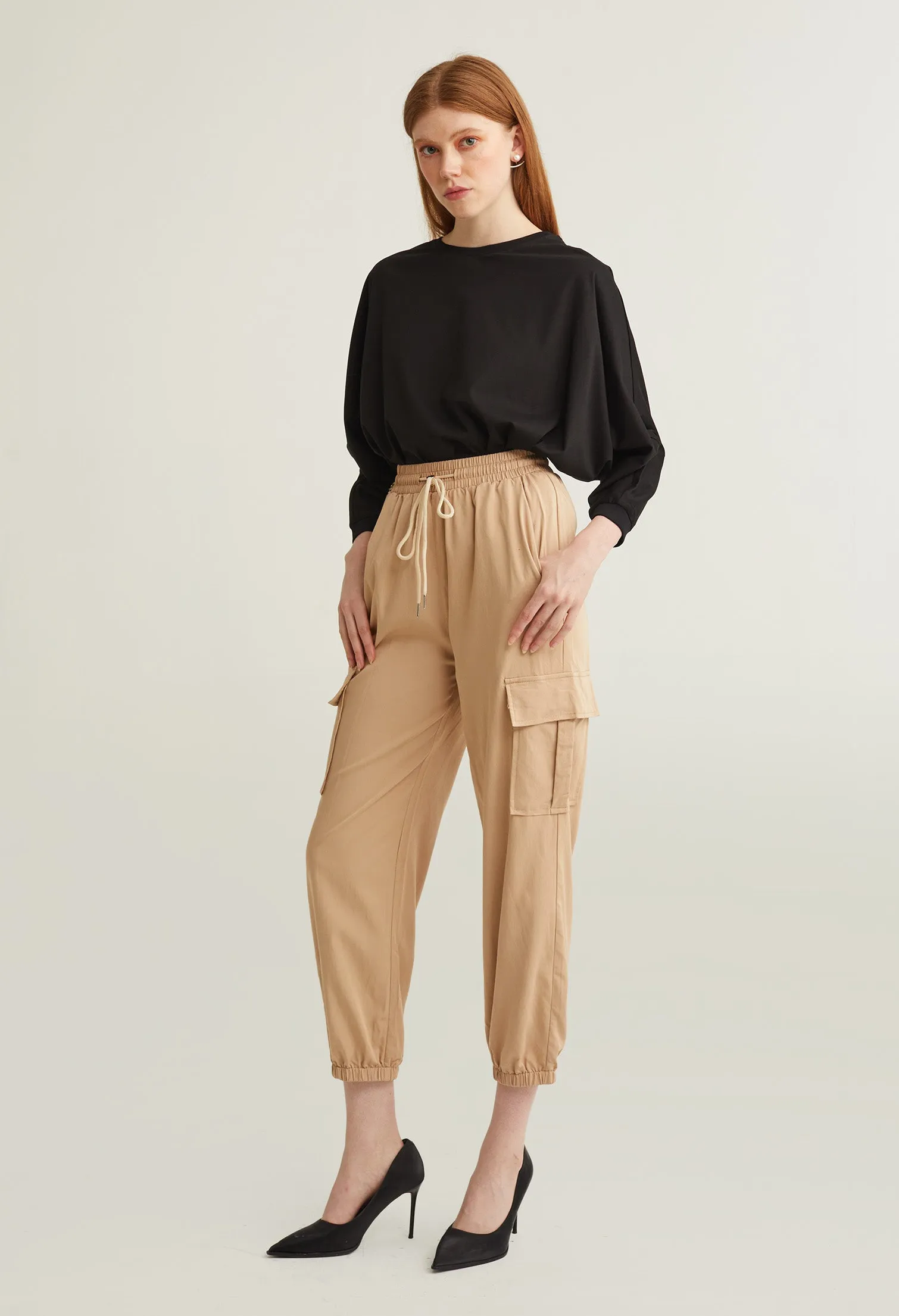 Casual Adjustable Elastic Pants