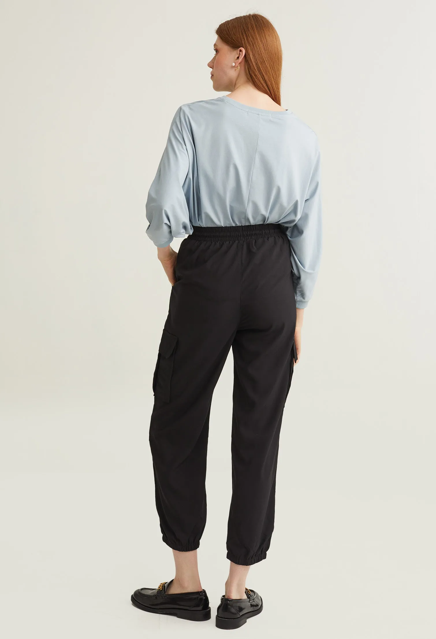 Casual Adjustable Elastic Pants