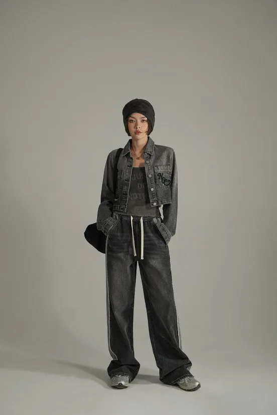 Casual Sideline Wide Denim