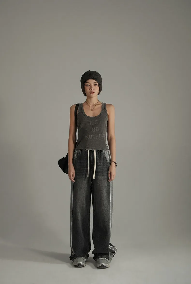 Casual Sideline Wide Denim