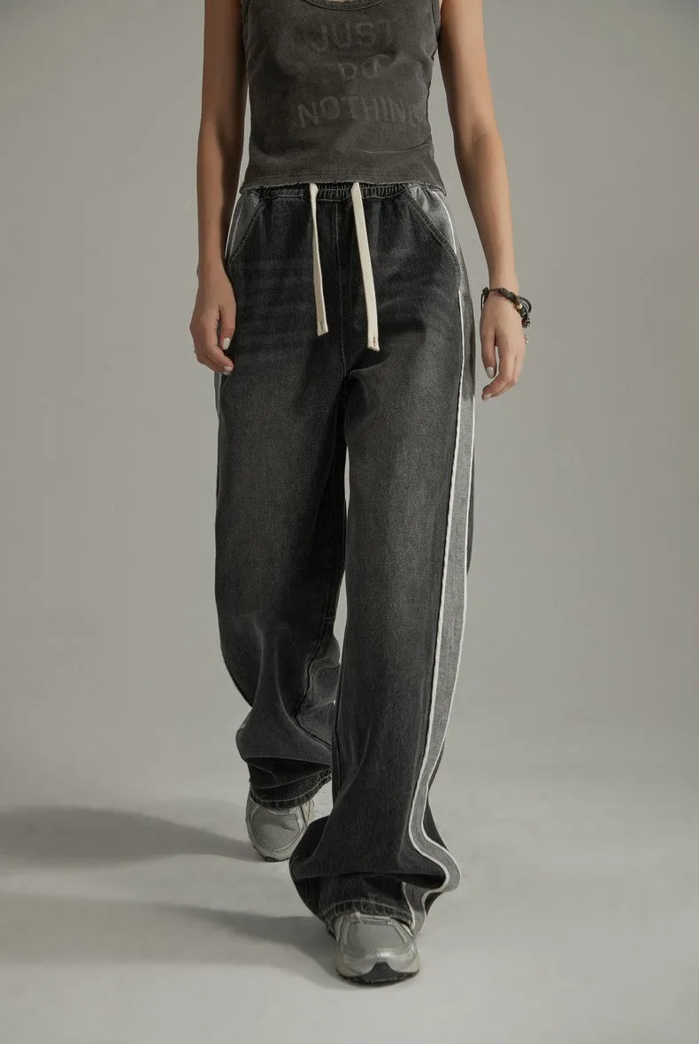 Casual Sideline Wide Denim