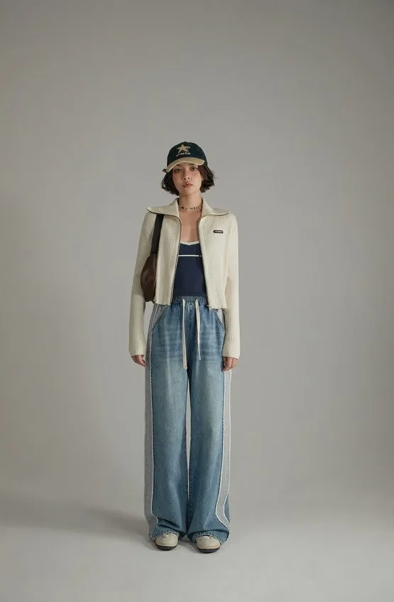 Casual Sideline Wide Denim