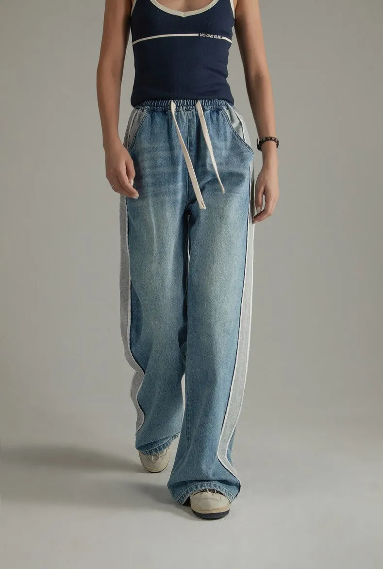 Casual Sideline Wide Denim