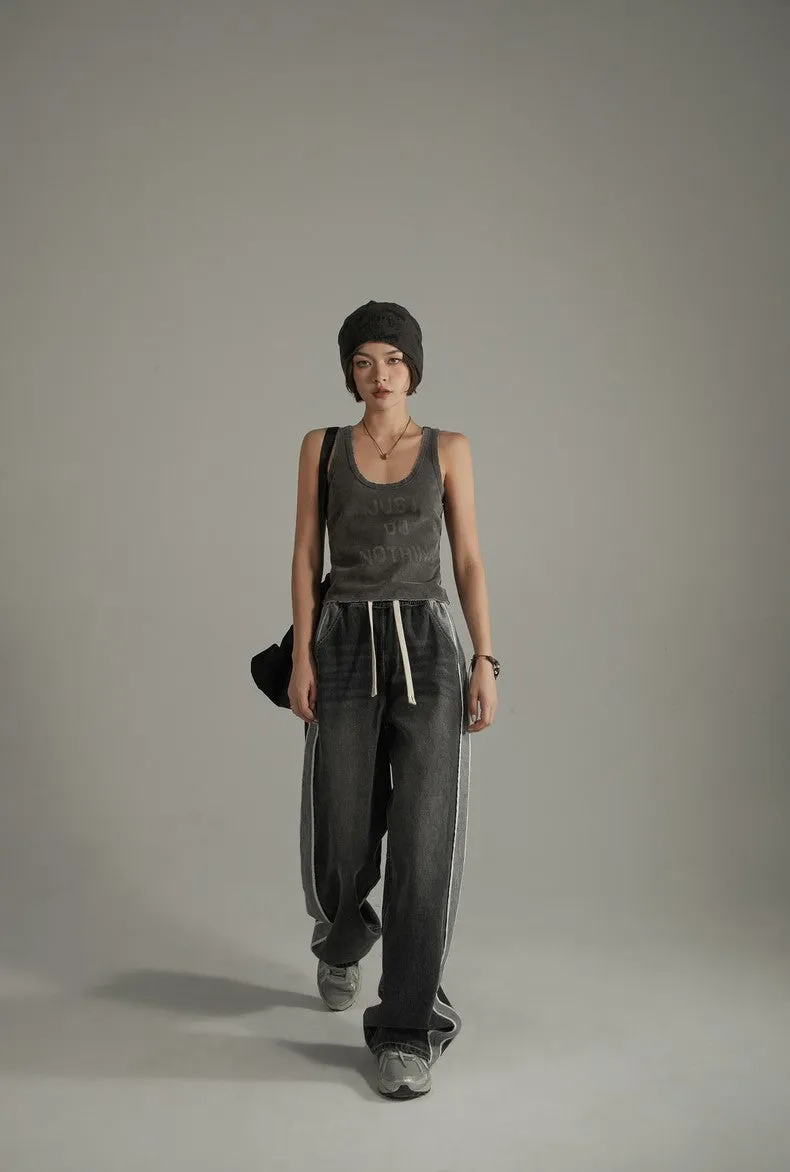 Casual Sideline Wide Denim