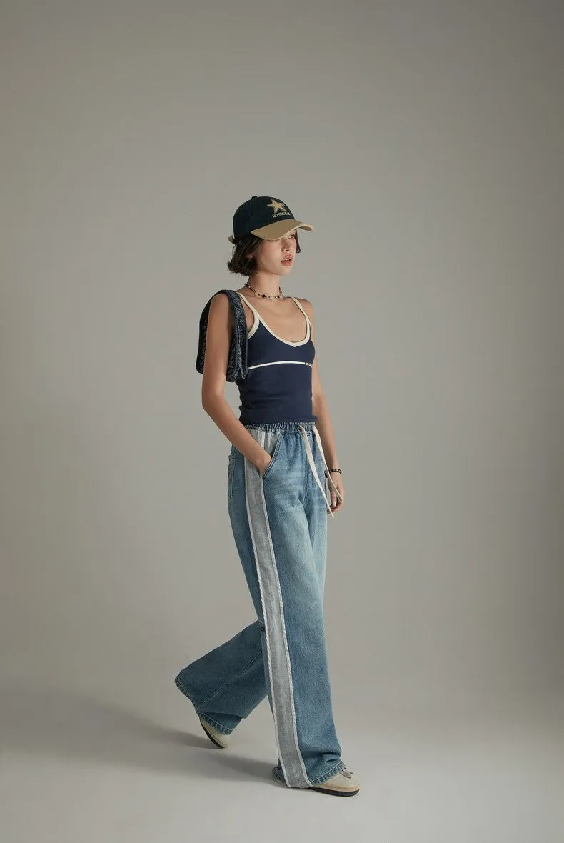 Casual Sideline Wide Denim