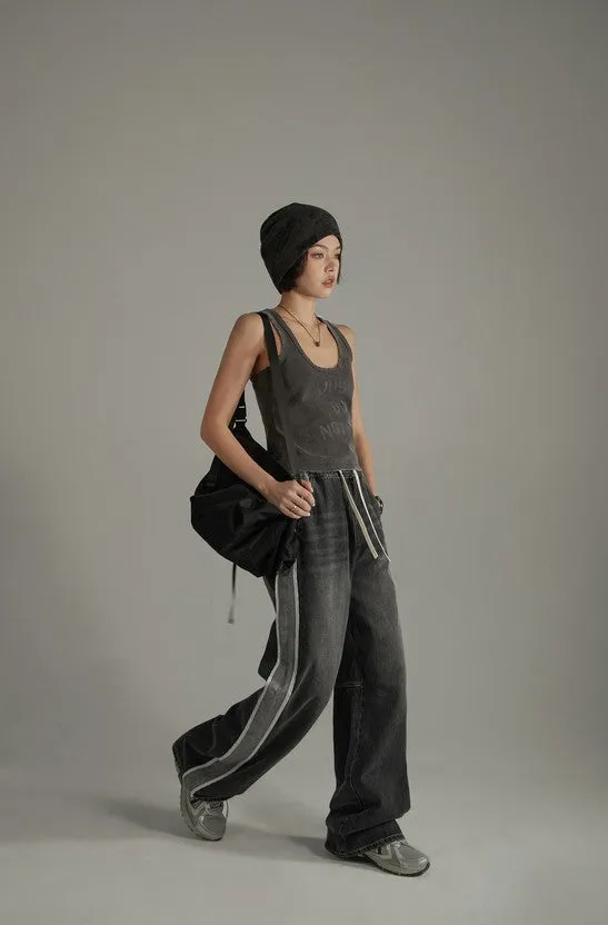Casual Sideline Wide Denim