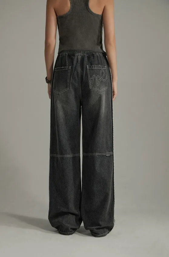 Casual Sideline Wide Denim