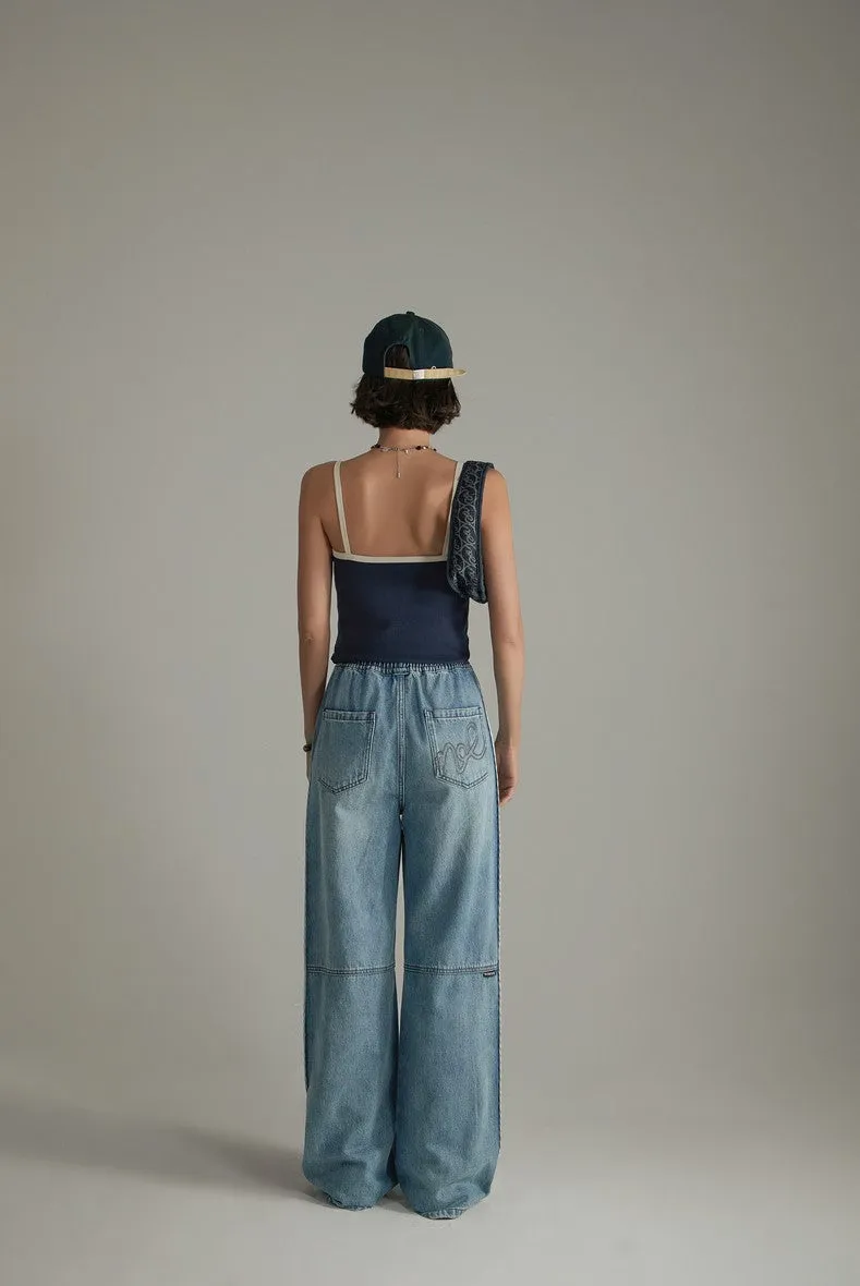 Casual Sideline Wide Denim