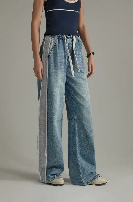 Casual Sideline Wide Denim