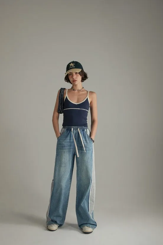 Casual Sideline Wide Denim