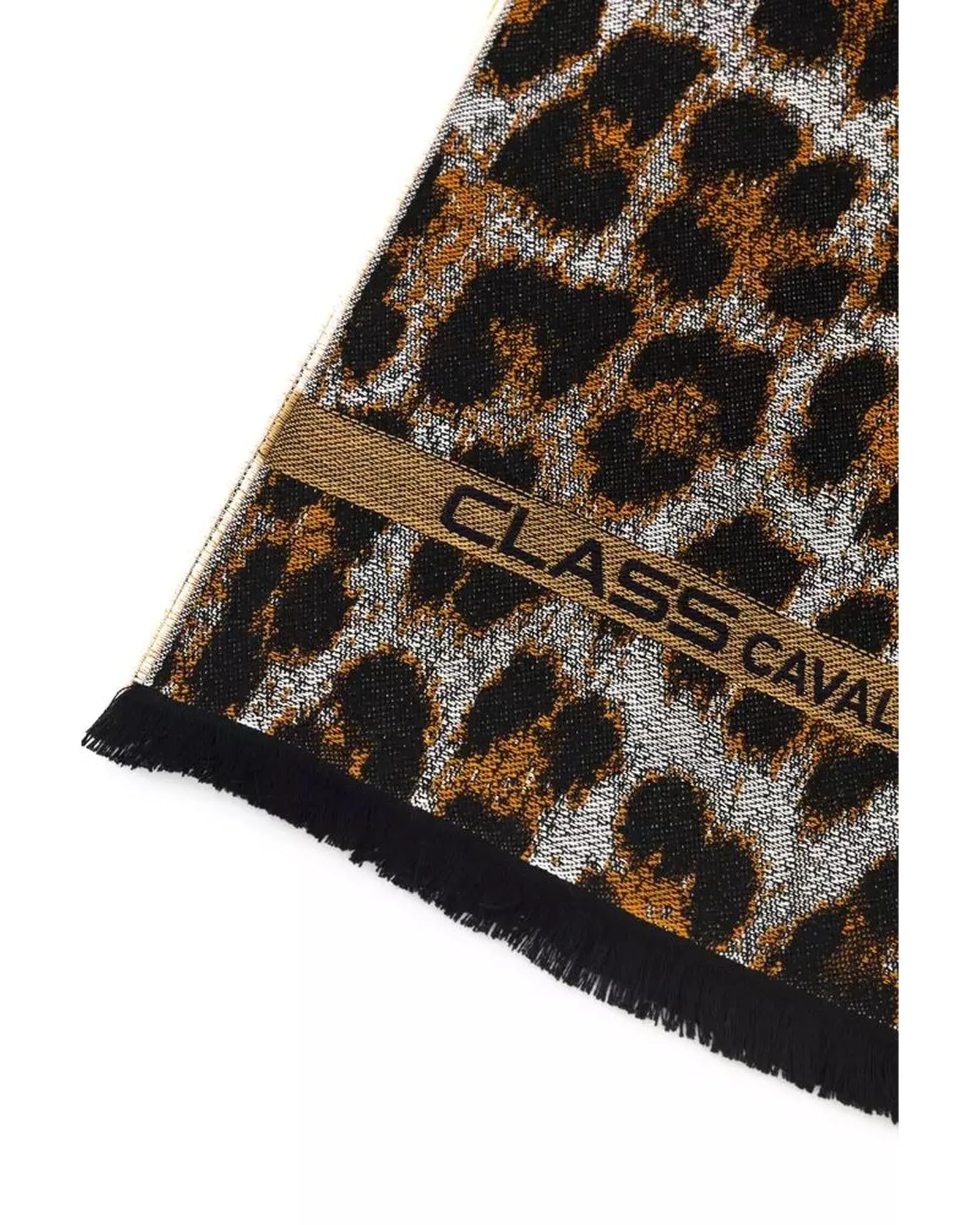 Cavalli Class Leopard Print Scarf CA22211