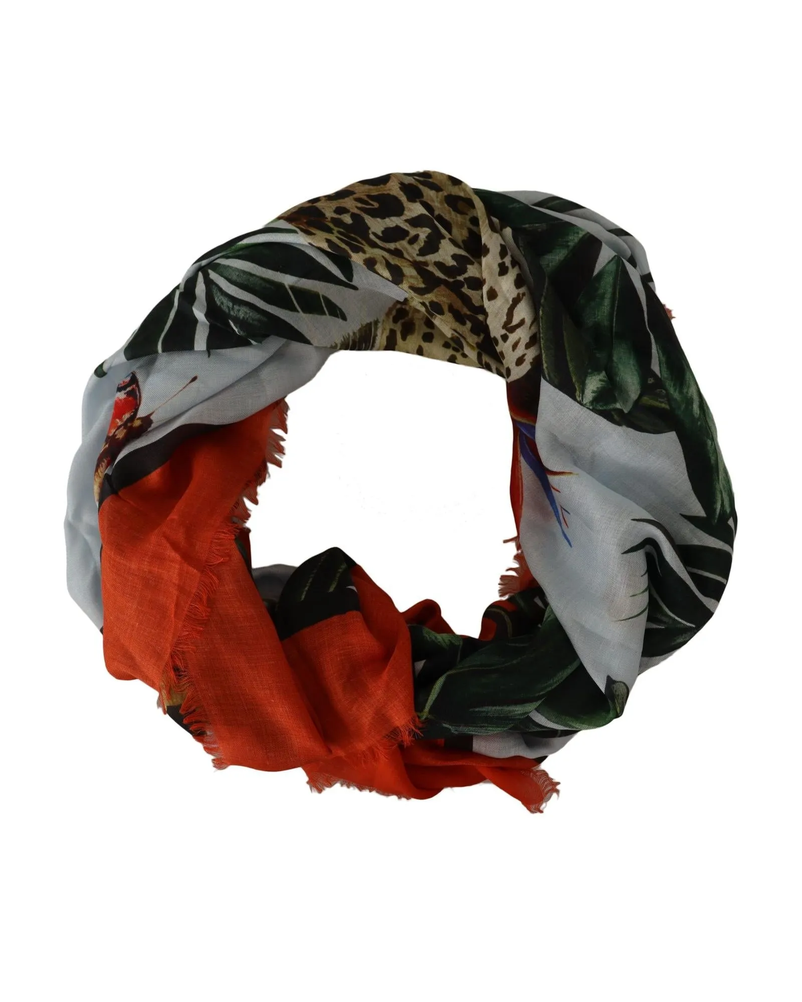 Cavalli Class Leopard Print Scarf CA22211