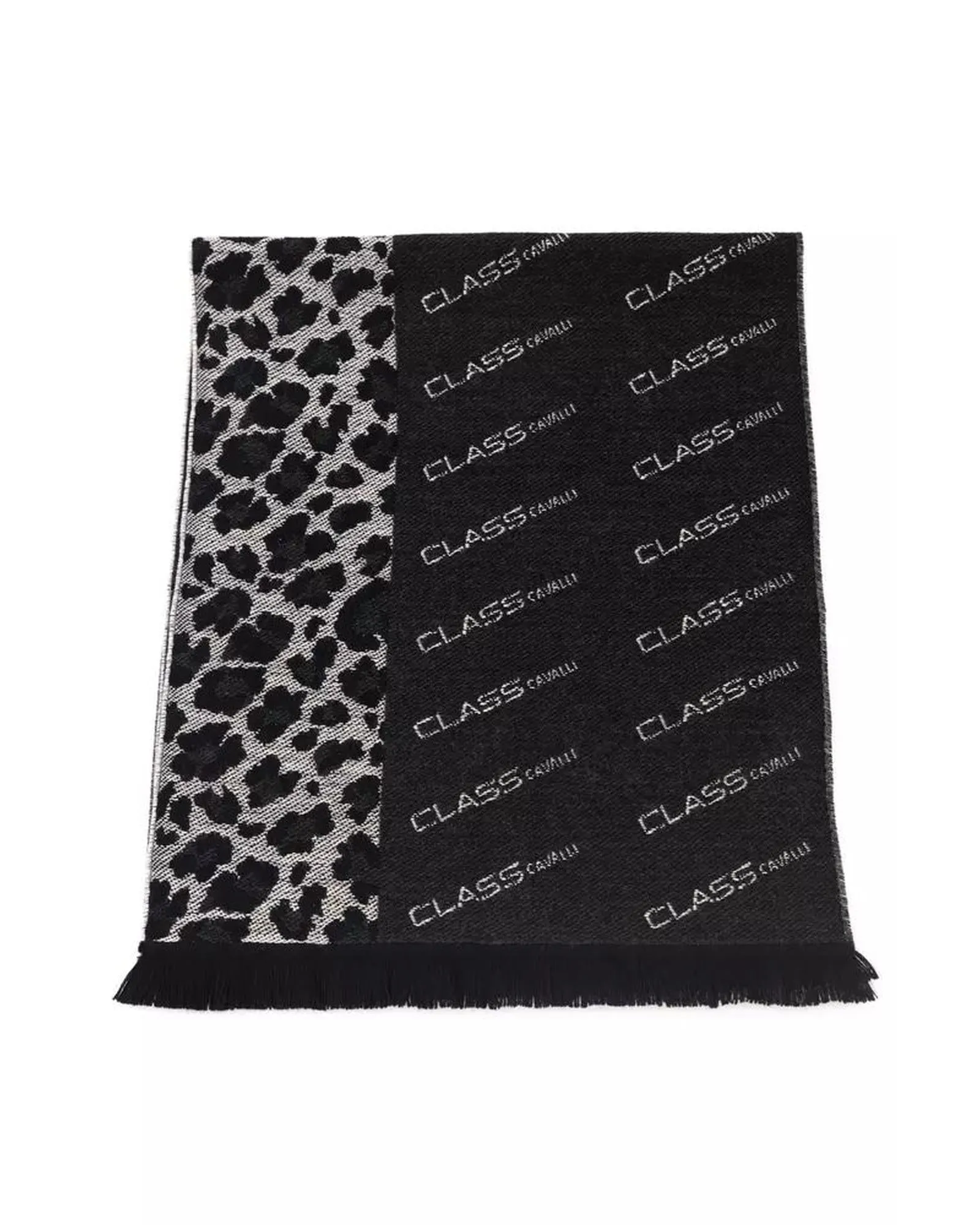 Cavalli Class Leopard Print Scarf CA22214