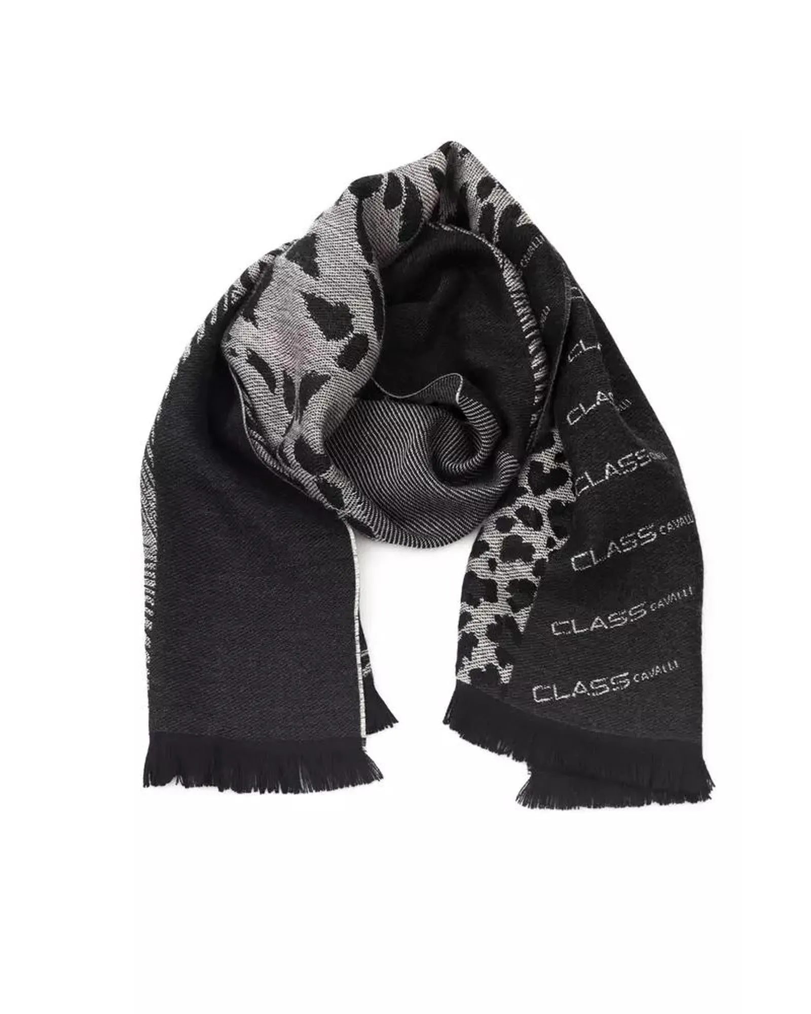 Cavalli Class Leopard Print Scarf CA22214