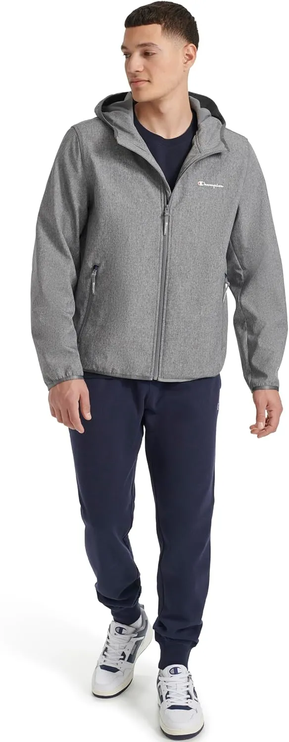 Champion Mens Lightweight Active Soft Shell Jacket With Hood