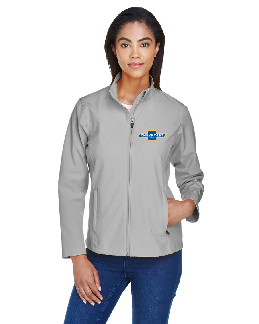 Chevrolet 1940's Bowtie LADIES Soft Shell Lightweight jacket