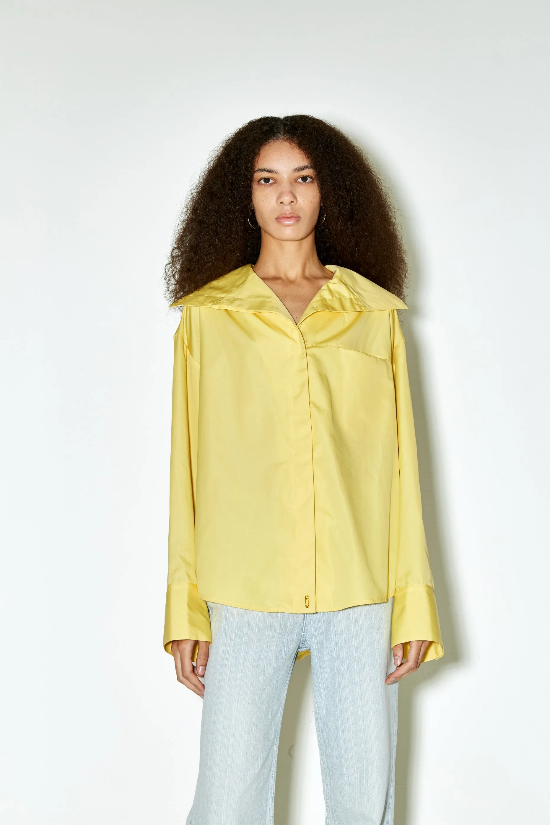 CHRIS shirt light yellow