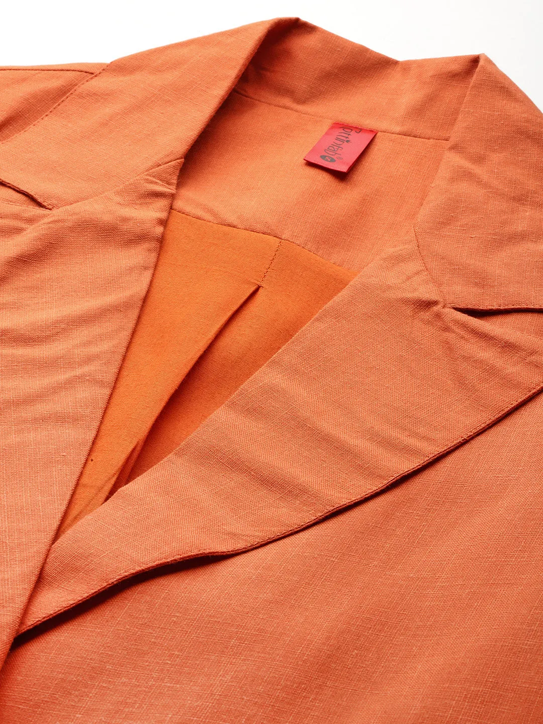 Cottinfab Single-Breasted Formal Blazer