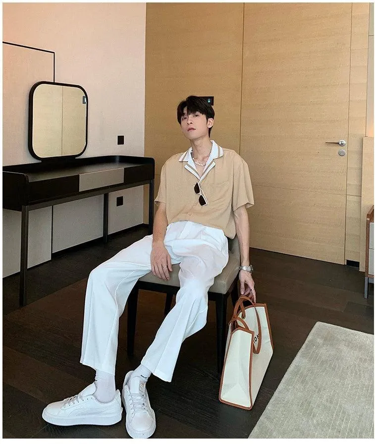 Drape Casual Pants