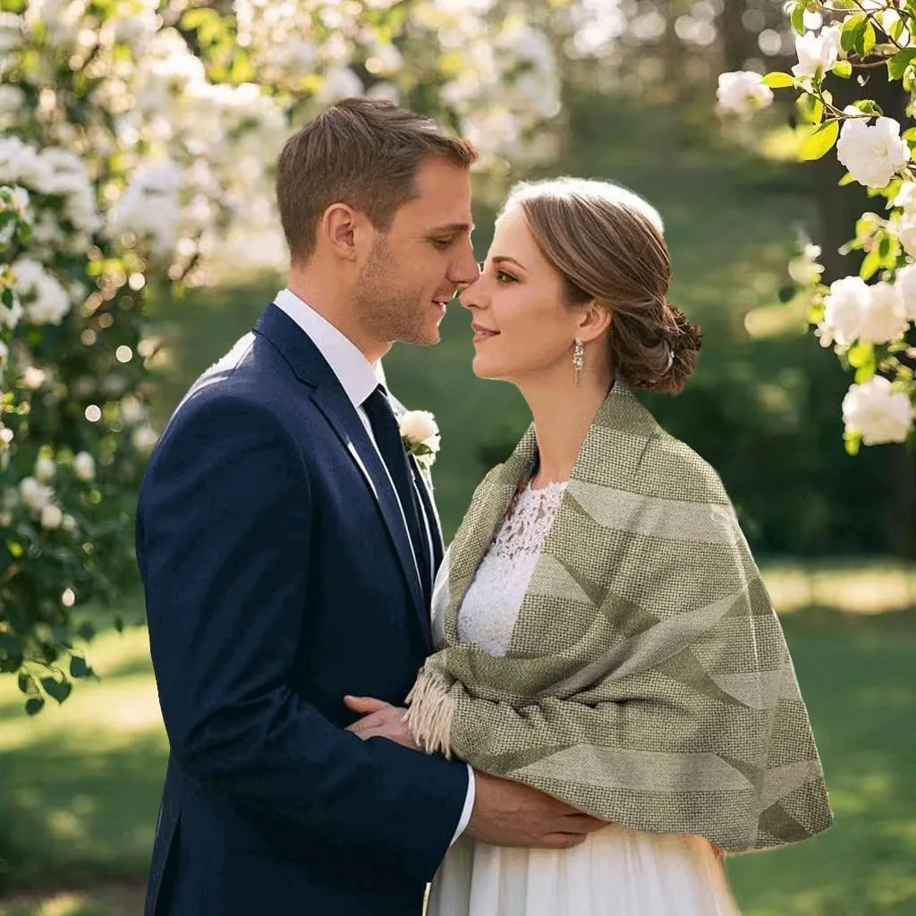 Elegant oversized shawl scarf Cashmere feel blanket scarf