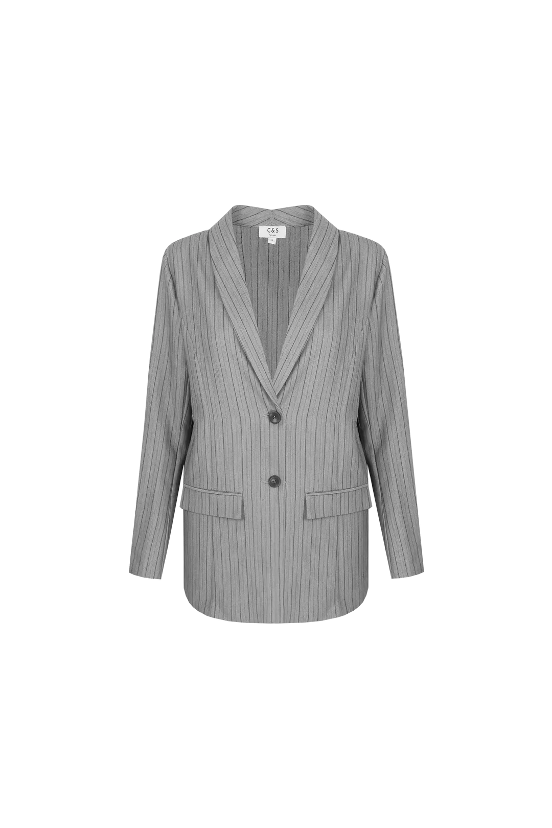 Emma blazer | Gray/Black