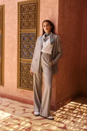Emma blazer | Gray/Black