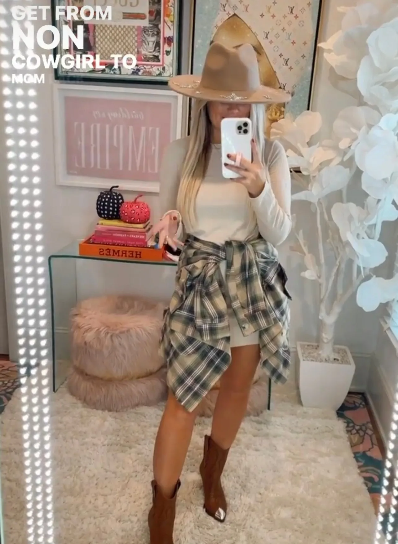 FINAL SALE!! The "Star" Cameron Wool Hat in Taupe