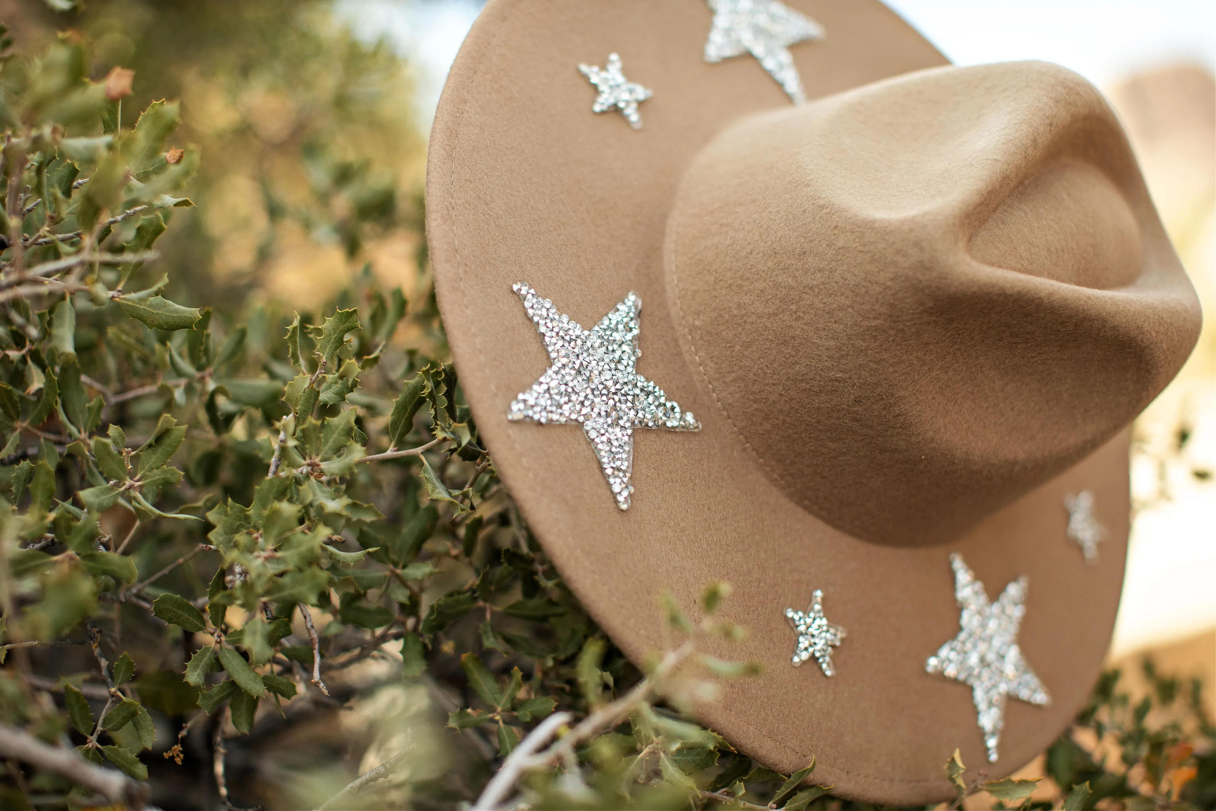 FINAL SALE!! The "Star" Cameron Wool Hat in Taupe
