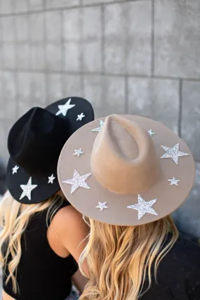 FINAL SALE!! The "Star" Cameron Wool Hat in Taupe