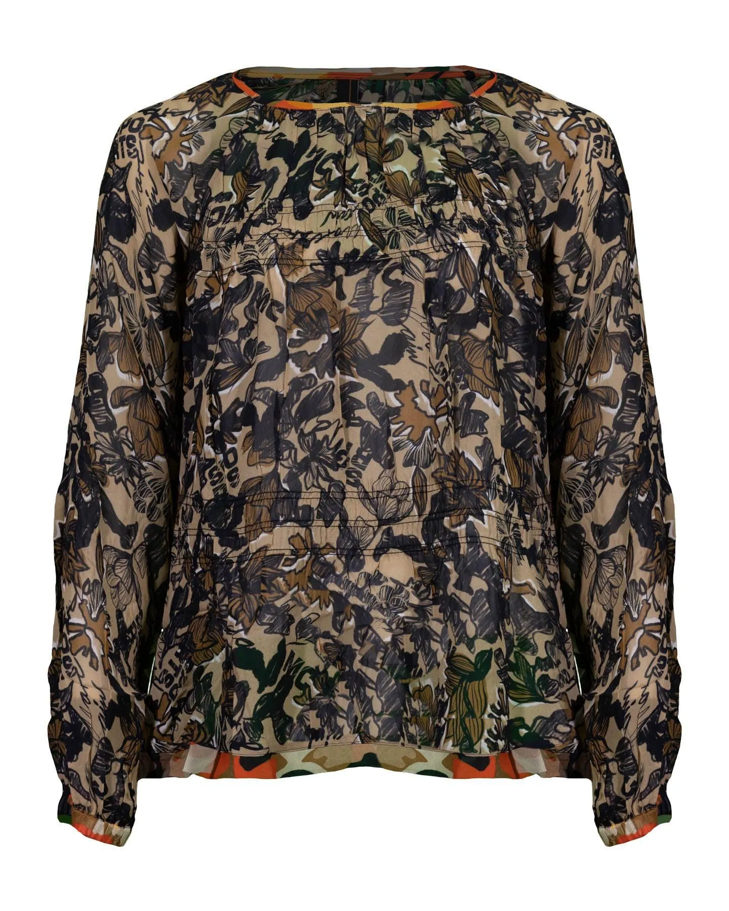 Flowy Print Blouse