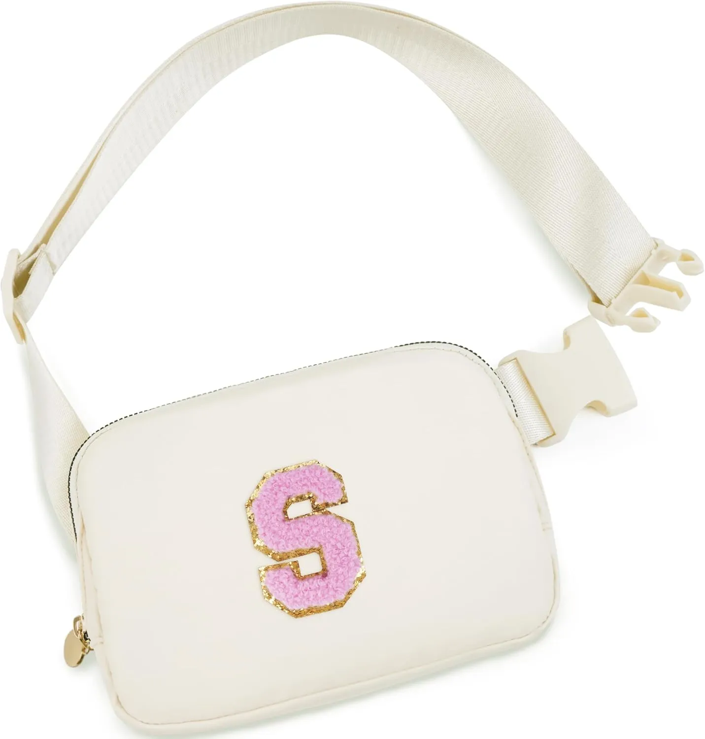 Gifts for Girls Teens Kids - Birthday Gifts for Daughter Sister Her,Travel Essentials,Teen Girl Essentials,Waist Packs Cute Teen Trendy Stuff Belt Bag Crossbody Bag | Cream,S