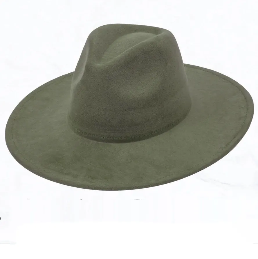 Gold Gator Western Leather Band w/ Choice of Boho Hat 985a