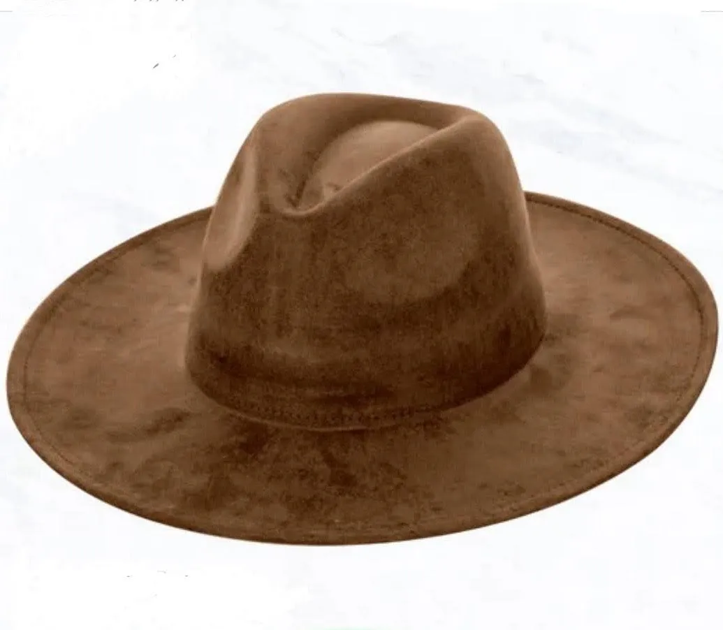 Gold Gator Western Leather Band w/ Choice of Boho Hat 985a